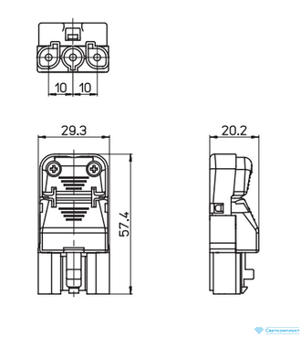 Штекер 1601/VMB-SM