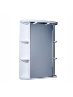 АКВАТОН. Зеркало со шкафом "КРИСТАЛЛ" левый 1A000102KS01L