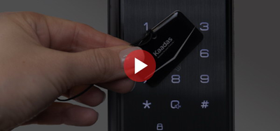 Электронный дверной замок Kaadas Q3-VP с отпечатком пальца