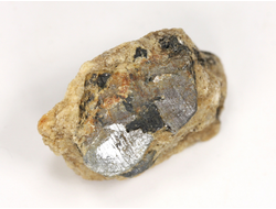 Корунд синий (сапфир), кристалл, Индия (28*27*14 мм, 12,6 г) №36095