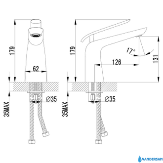 Смеситель для раковины Melange LM4906CW