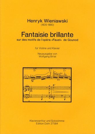 Wieniawski Fantaisie brillante on the "Faust"