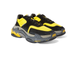 Balenciaga Triple S Nylon Sneakers Black Yellow