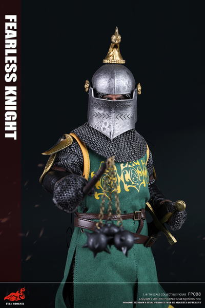 Рыцарь с цепом - КОЛЛЕКЦИОННАЯ ФИГУРКА 1/6 scale DIECAST ALLOY FEARLESS KNIGHT (FP008) - FIRE PHOENIX