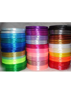 Лента атласная, 6 мм