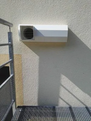 Наружная приточно-вытяжная решетка