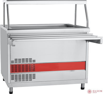 Прилавок-витрина Abat ПВВ(Н)-70КМ-02-НШ