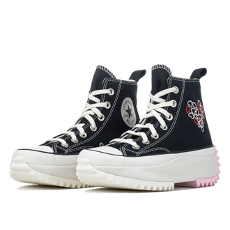 Converse run star hike noir top