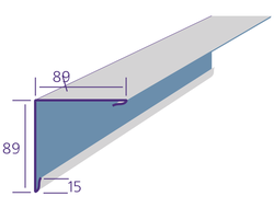 Угол внешний 89х89х2000