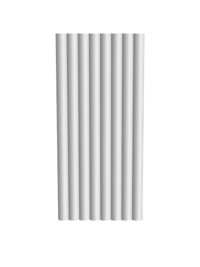 3d панель из архитектурного ЛДФ - декора Ultrawood UW 01 i (2000 х 240 х 14 мм.)