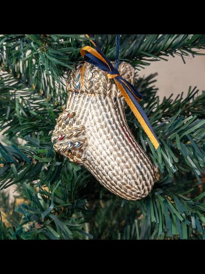 Набор елочных игрушек из гипса "Винтаж"