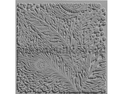 CERNIT текстурный лист для полимерной глины "Перья павлина" CE95006