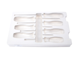 Ложемент для наборов отверток 30127MR, 30617MR, PVC KING TONY 843012712H