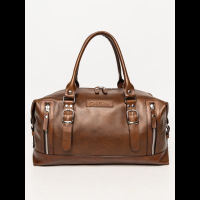 Кожаная дорожная сумка Ravenna Premium brown (арт. 4047-63)