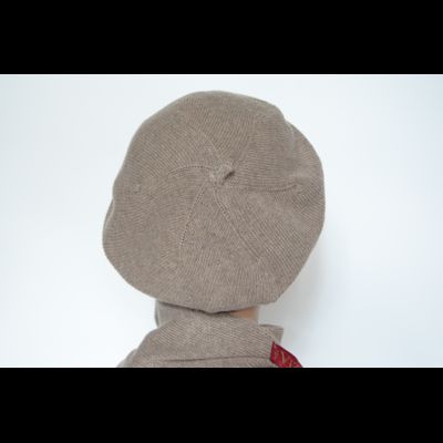 Женский шарф из кашемира Vizio Италия 9000 S ореховый