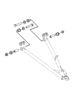 SPI SM-08262 Комплект втулок нижнего рычага BRP