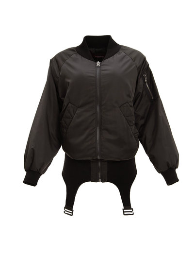 Бомбер Reverse Черный