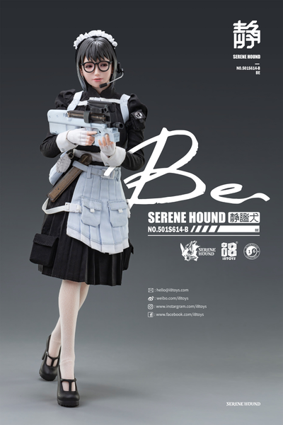 Be из отряда "CerBeRus" - КОЛЛЕКЦИОННАЯ ФИГУРКА 1/6 Be Serene Hound Troop (501S614-B) - I8 Toys