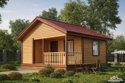 "Уютная" 30м2 6х6