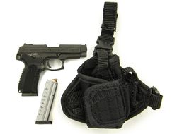 Пистолет Ярыгина ПЯ с кобурой 1/6 (78058) - DAMTOYS