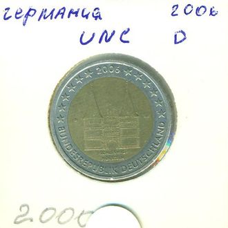 Германия 2 Евро 2006 года