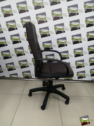 Кресло Кр37 ТГ ПЛАСТ ЭКО3 (экокожа шоколад)