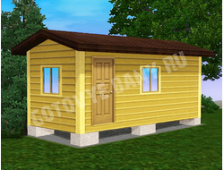 ПЕРЕВОЗНАЯ БАНЯ ПОД КЛЮЧ 6х2,3