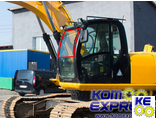 JHN0140, JHN0178 Стекло лобовое верхнее JCB JS