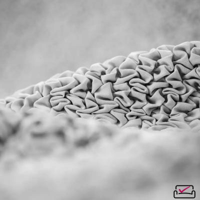 Чехол на кресло Верона Жемчужный. Защита мягкой мебели от животных. ИТАЛИЯ