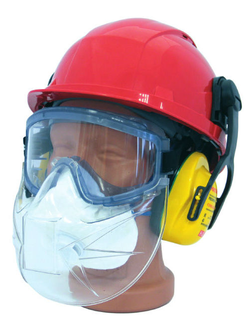 Щиток защитный РОСОМЗ™ PANORAMA к очкам закрытым