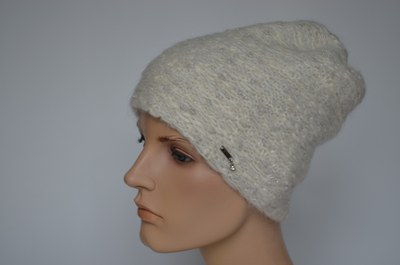 Шапка бини Vizio SS 1327  CY белая