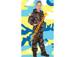 детский костюм цвета лес камуфляжный