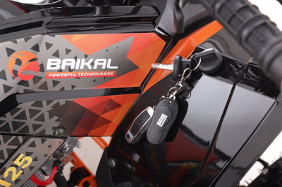 Квадроцикл BAIKAL СУРОК 125 оранжевый