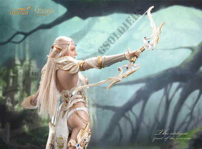 Лучница эльф Эмма - Коллекционная фигурка 1/6 Scale armor version (LXF1904 A) - LUCIFER