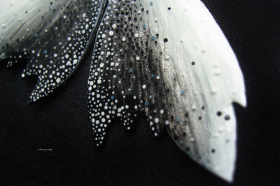 "В сумерках", волшебные серьги из серии крылышек Туманной феи