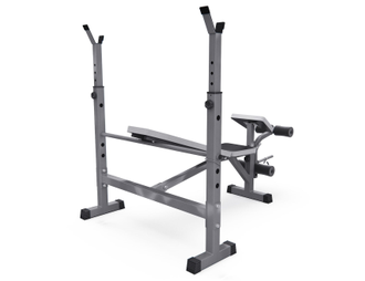 Скамья со стойками под штангу DFC D705