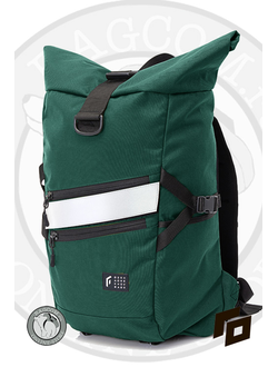 Гоша Орехов Technic Rolltop M Темно-Зеленый вид спереди