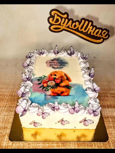 Покрытие торта сахарной бумагой с любым изображением