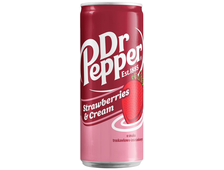 Доктор пеппер Клубничный крем (Dr. Pepper Strawberries cream ), Польша, объем 0.33 л.