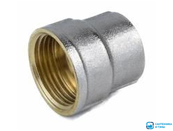 Муфта переходная VIEIR 1''-1/2'' вр/вр никель