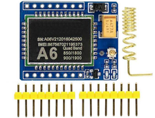 Купить GSM GPRS модуль A6 (850\900\1800\1900) для Arduino | Интернет Магазин c разумными ценами!