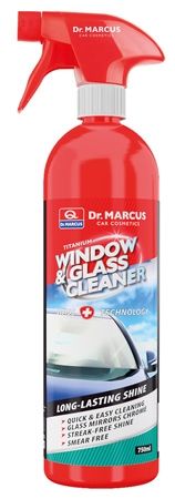 Очиститель стекол &quot;WINDOW &amp; GLASS CLEANER&quot; TITANIUM Dr. Marcus, 750 мл