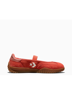 Балетки Converse Run Star Trainer замшевые красные
