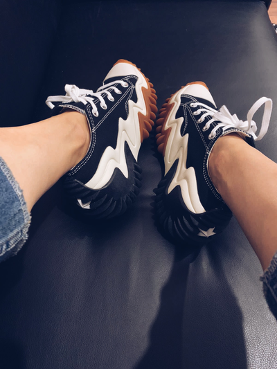 С чем носить кеды Converse Run Star Motion 172895C девушкам