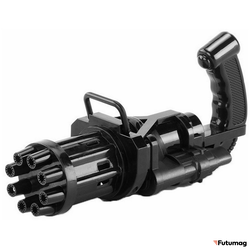 МАШИНКА ДЛЯ СОЗДАНИЯ МЫЛЬНЫХ ПУЗЫРЕЙ ПУЛЕМЕТ ЧЕРНЫЙ