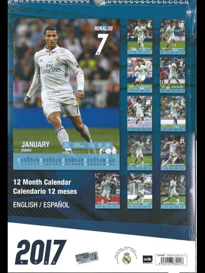 Real Madrid Official Календарь 2017
