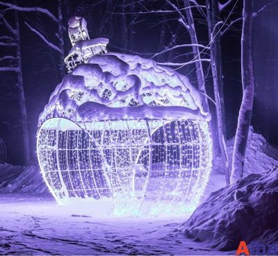 Светодиодная арка Праздничный елочный шар