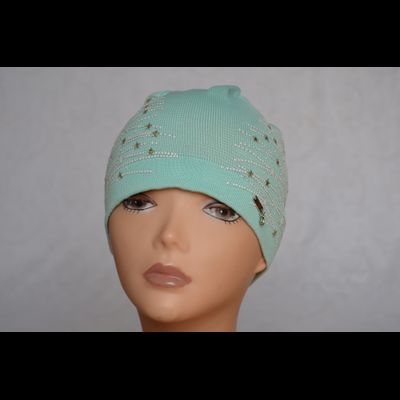 Шапка мятного цвета для фитнеса Vizio Италия 5438