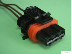 Разъем модуля зажигания нового образца (цена за 1 шт.)