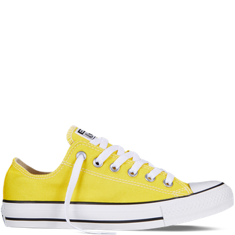 Кеды Converse All Star желтые низкие 144812F